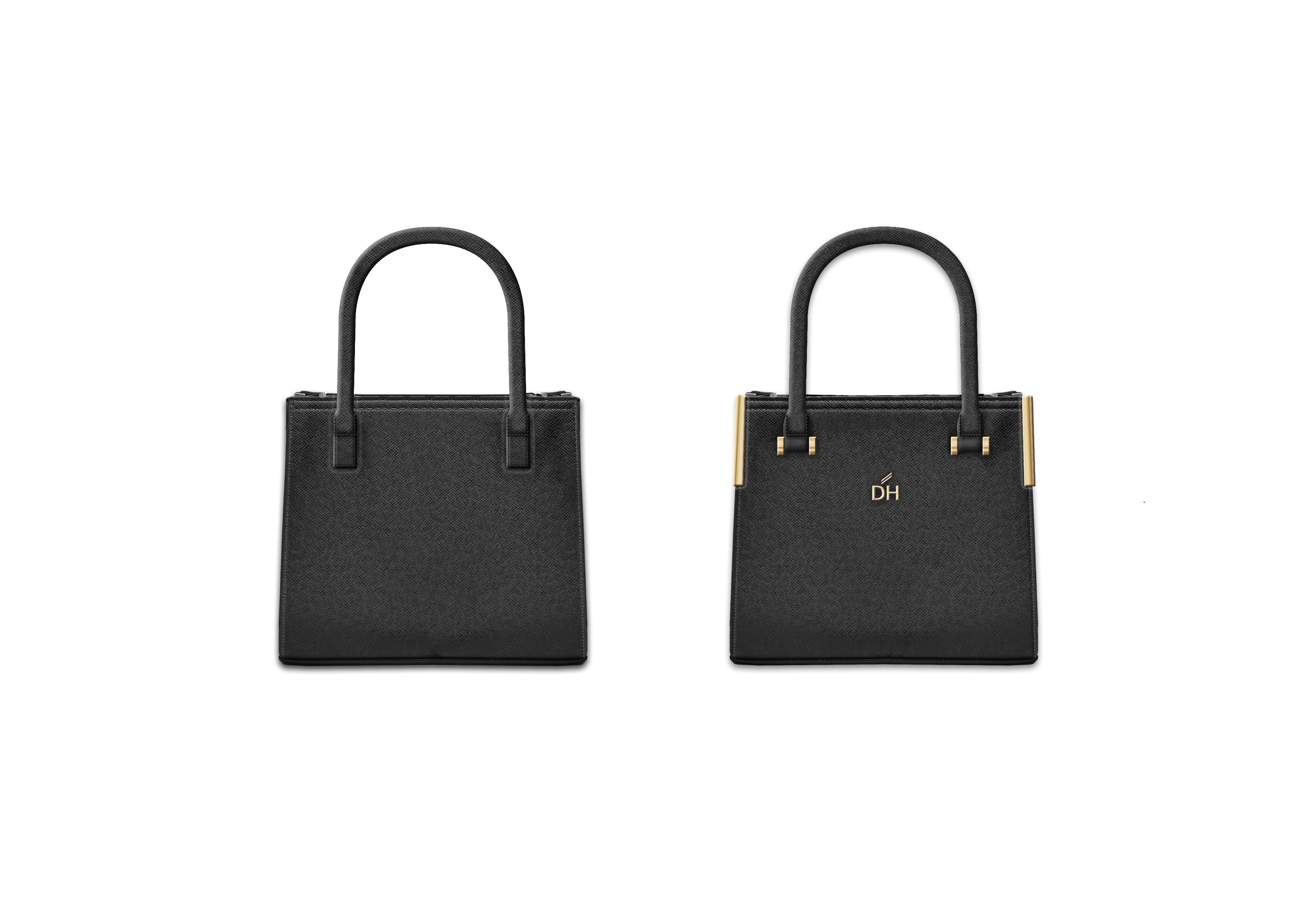Black handbag