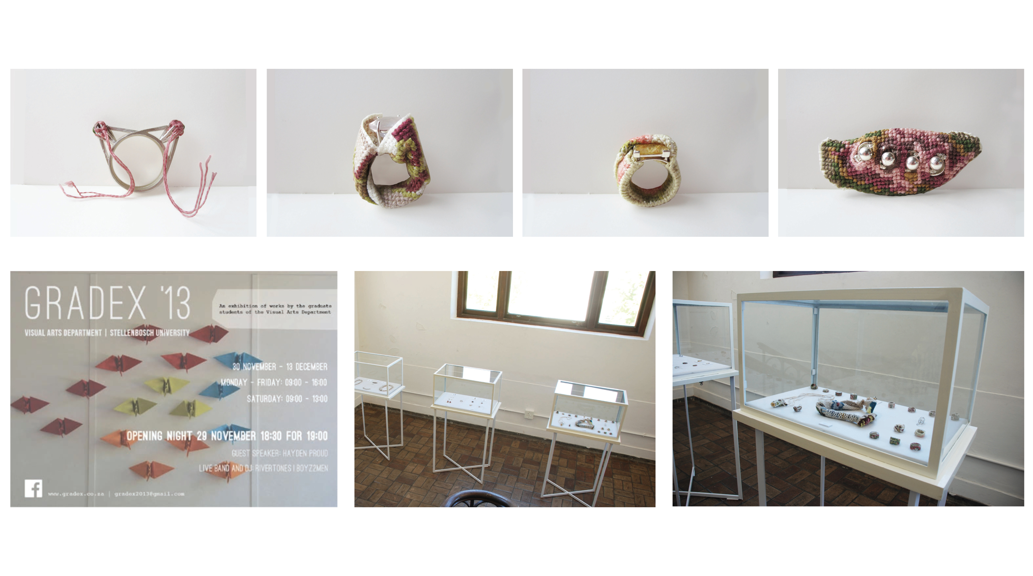 Images of graduation exhibition