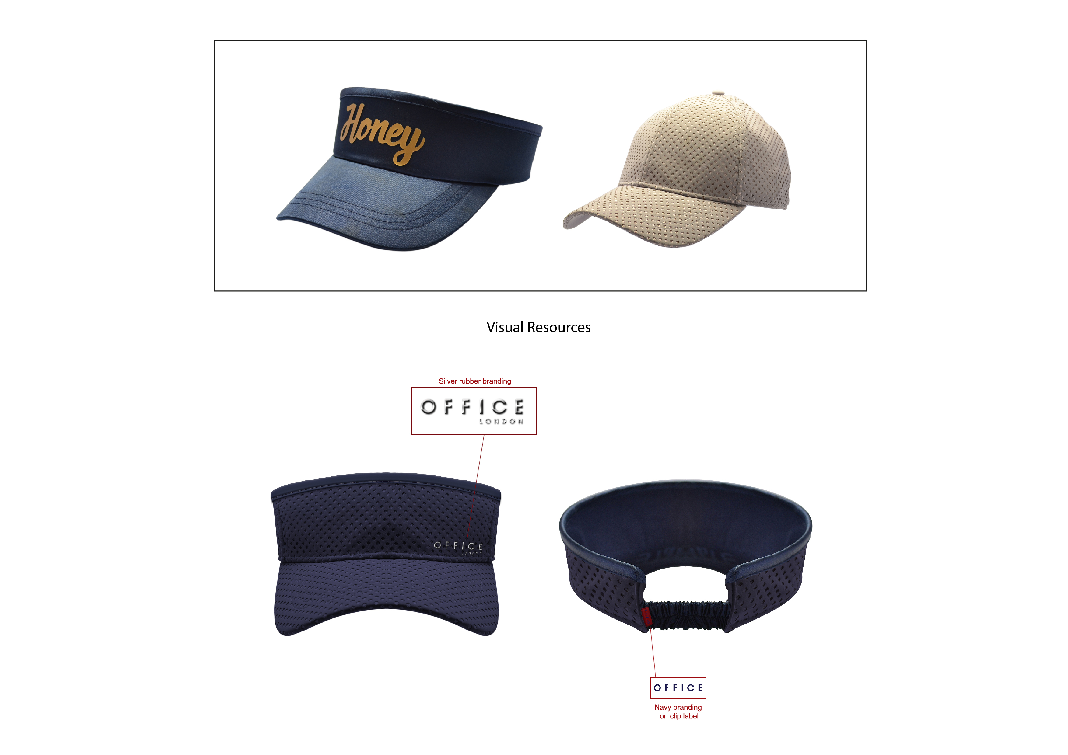 Navy visor design