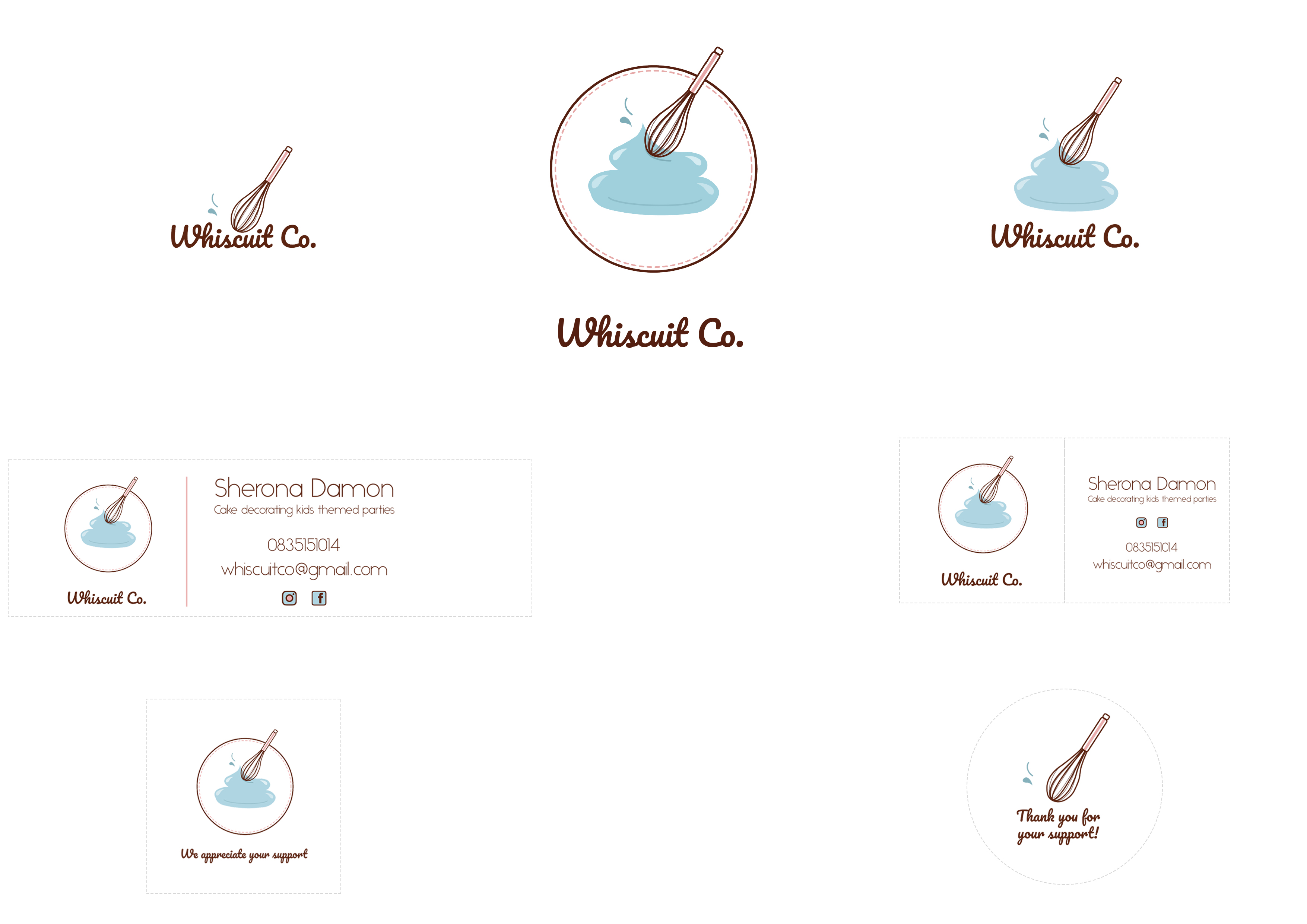 Bakery logo design package
